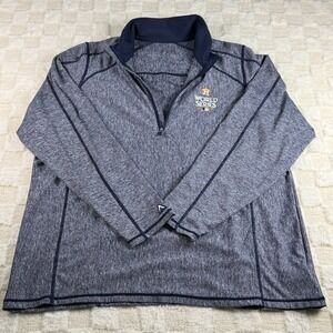 Antigua Womens XXL Houston Astros 2017 World Series‎ Pullover Jacket